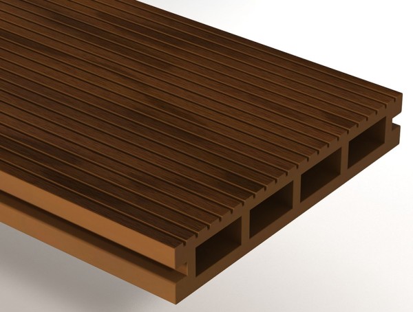 Террасная доска из ДПК WOODVEX Expert Тик купить в Самаре