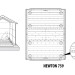 Сарай пластиковый Newton 759 купить в Самаре