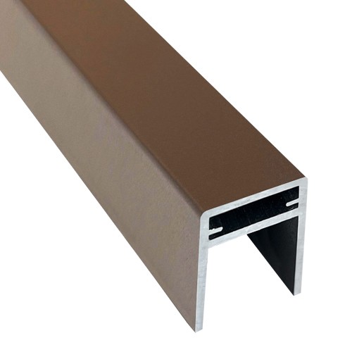 П-профиль Алюминиевый EasyDecking 35x25 Венге купить в Самаре