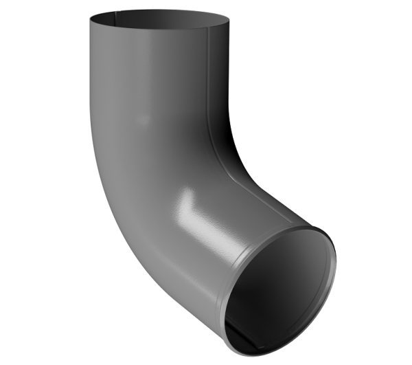Отвод трубы D90 Döcke STAL PREMIUM Графит, (RAL 7024) купить в Самаре