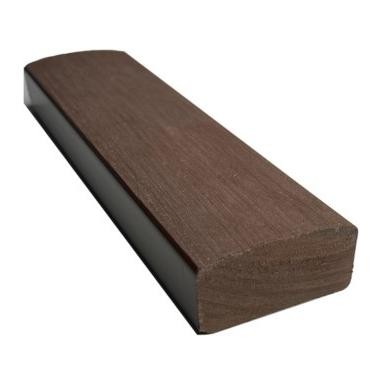 Лавочный брус Ecodecking Некст полнотелый брашированный 70х35 шоколад купить в Самаре