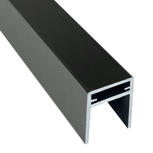 П-профиль Алюминиевый EasyDecking 35x25 Черное дерево купить в Самаре