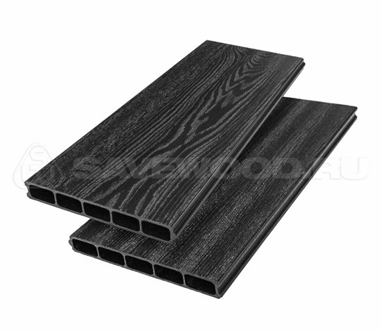 Грядочная доска ДПК 3D Savewood SW Rumex Чёрный купить в Самаре