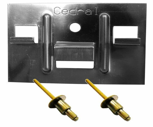 КЛЯММЕР + ЗАКЛЁПКА ДЛЯ CEDRAL CLICK 250 ШТ купить в Самаре