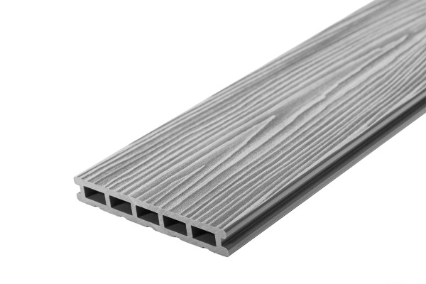 Террасная доска из ДПК RusDecking Unodeck Mogano - Серый купить в Самаре