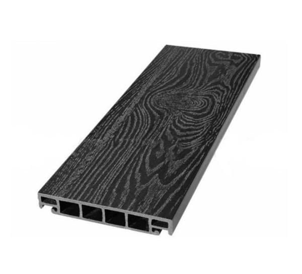 Террасная доска из ДПК SW Salix (T) 2D чёрный купить в Самаре