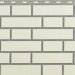 Фасадная панель Альта-Профиль, Кирпич Клинкерный, Белый купить в Самаре
