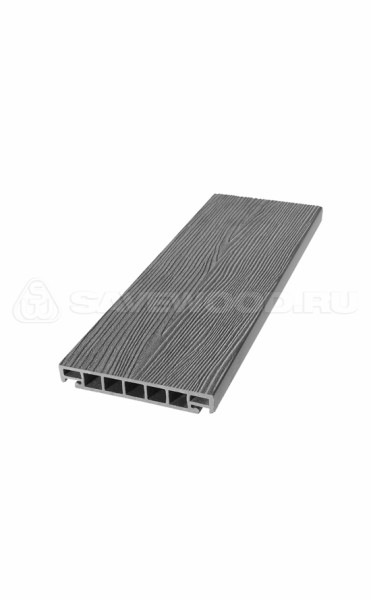 Террасная доска из ДПК SW Salix (S) (R) пепельный купить в Самаре