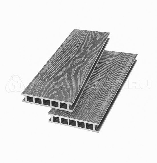 Террасная доска из ДПК SW-Fagus «SaveWood» пепельный купить в Самаре