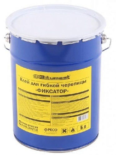 Клей для гибкой черепицы BITUMAST 5 л купить в Самаре