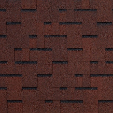 Гибкая черепица Tegola SAN REMO rosso 402 купить в Самаре